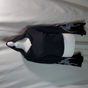 Doom Cropped SweatShirt by Dolls Kill